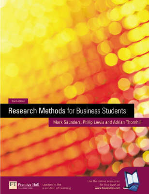 Book cover for Online Course Pack: Research Methods for Business Students with OneKey CC Saunders Research Methods Access Card