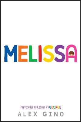 Book cover for Melissa (Previously Published as George)