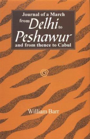 Book cover for Journal of a March from Delhi to Peshawar and Thence to Cabul