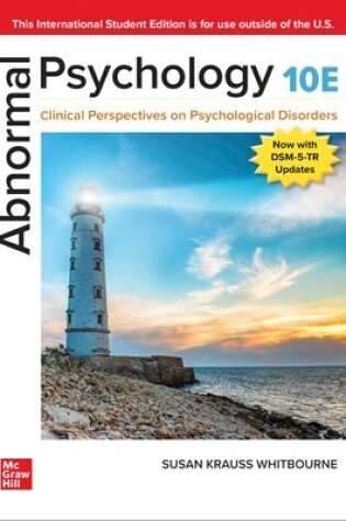 Cover of Abnormal Psychology: Clinical Perspectives on Psychological Disorders ISE