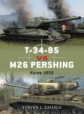 Book cover for T-34-85 vs M26 Pershing