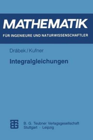 Cover of Integralgleichungen