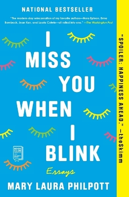 Book cover for I Miss You When I Blink