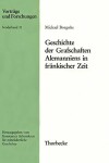 Book cover for Geschichte Der Grafschaften Alemanniens in Frankischer Zeit