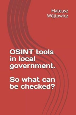 Cover of OSINT tools in local government.