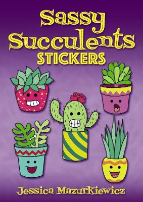 Book cover for Sassy Succulents Stickers