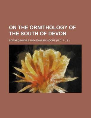 Book cover for On the Ornithology of the South of Devon