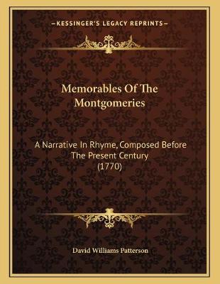 Book cover for Memorables Of The Montgomeries