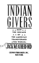 Book cover for Indian Givers T Cont Imp Ind C