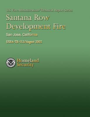 Book cover for Santana Row Development Fire, San Jose, California
