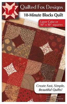 Book cover for 10 Minute Blocks Quilt Pattern