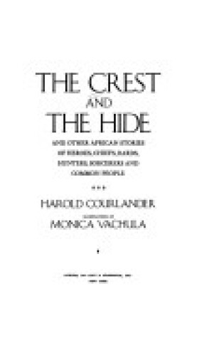 Cover of Crest and the Hide