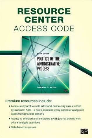 Cover of Politics of the Administrative Process Student Resource Center eBook