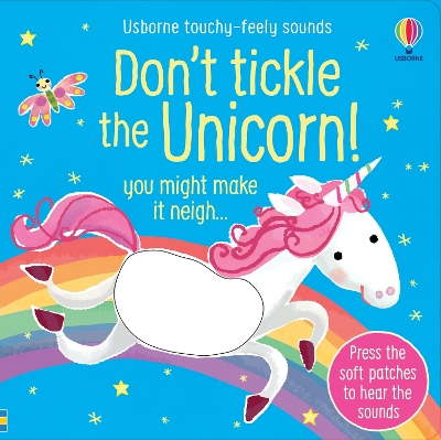 Book cover for Don't Tickle the Unicorn!