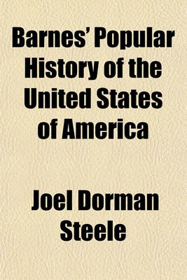 Book cover for Barnes' Popular History of the United States of America