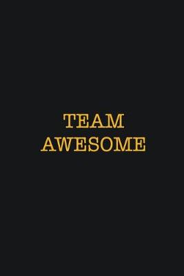 Book cover for Team Awesome