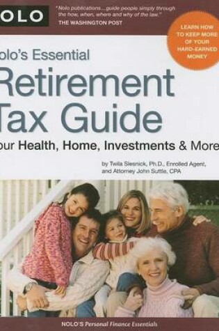 Cover of Nolo's Essential Retirement Tax Guide