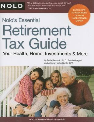 Book cover for Nolo's Essential Retirement Tax Guide