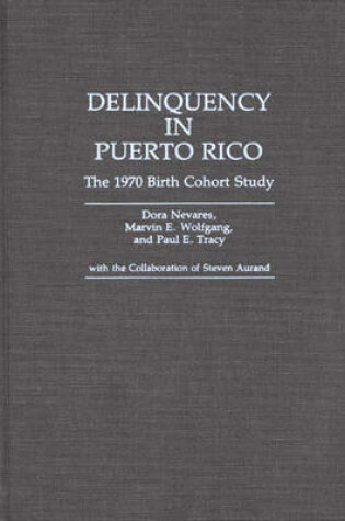 Cover of Delinquency in Puerto Rico