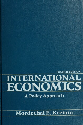 Cover of International Economics