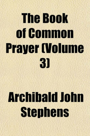 Cover of The Book of Common Prayer (Volume 3)