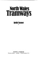 Book cover for North Wales Tramways