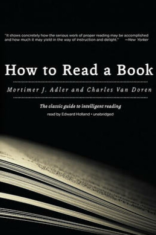 Cover of How to Read a Book