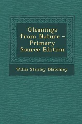 Cover of Gleanings from Nature