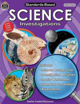 Book cover for Standards-Based Science Investigations Grade 6