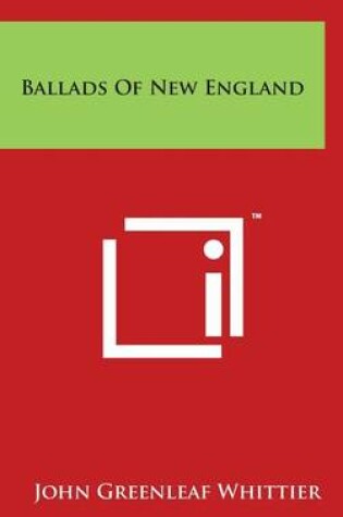 Cover of Ballads of New England