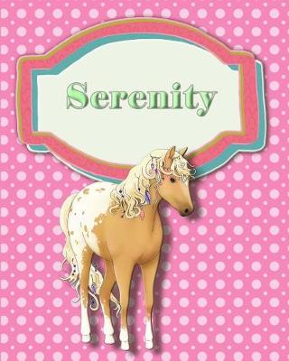 Book cover for Handwriting and Illustration Story Paper 120 Pages Serenity