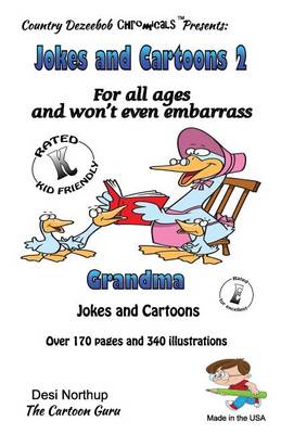 Book cover for Jokes and Cartoons 2 -- for All Ages and won't even embarrass Grandma
