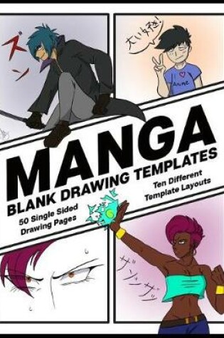 Cover of Manga Blank Drawing Templates