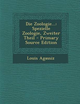 Book cover for Die Zoologie...