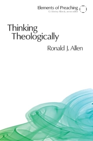 Cover of Thinking Theologically