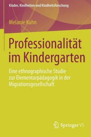 Cover of Professionalitat Im Kindergarten