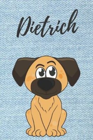 Cover of personalisiertes Notizbuch Hunde / Malbuch / Kritzelbuch / Tagebuch / Notizheft / Journal / DIN A5 / Geschenke Dietrich