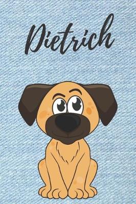 Book cover for personalisiertes Notizbuch Hunde / Malbuch / Kritzelbuch / Tagebuch / Notizheft / Journal / DIN A5 / Geschenke Dietrich