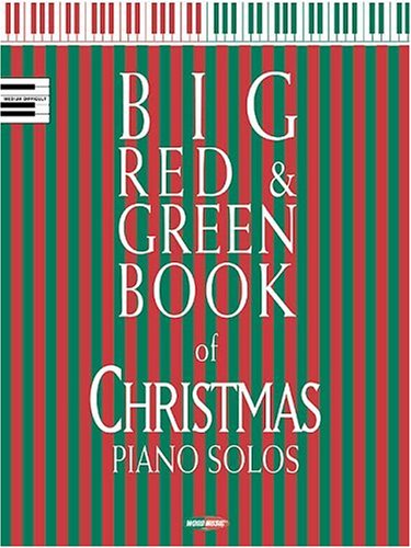 Book cover for Big Red and Green Book of Christmas Piano Solos