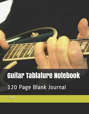 Book cover for Guitar Tablature Notebook