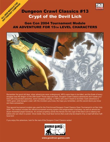 Cover of Crypt of the Devil Lich