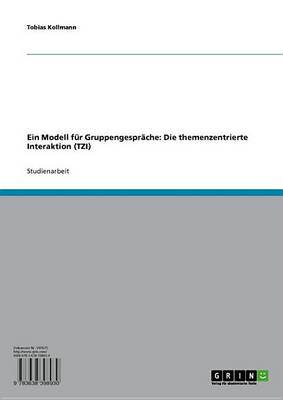 Book cover for Ein Modell Fur Gruppengesprache