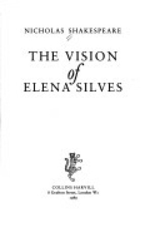 Cover of The Vision of Elena Silves