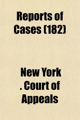 Book cover for Reports of Cases (Volume 182)