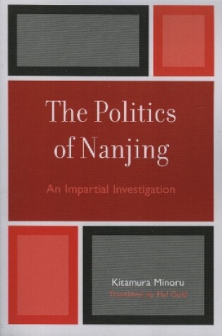 Cover of The Politics of Nanjing