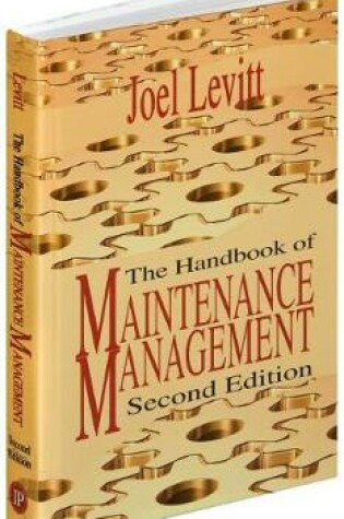 Cover of Handbook of Maintenance Management