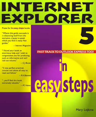Book cover for Internet Explorer 5 in Easy Steps
