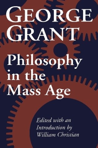 Cover of Philosophy in the Mass Age