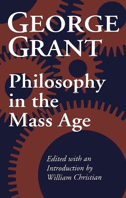 Book cover for Philosophy in the Mass Age