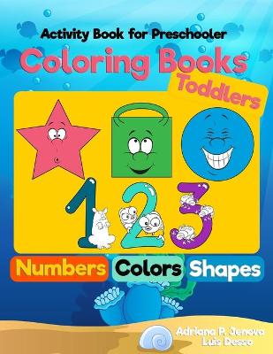 Book cover for Coloring Books for Toddlers